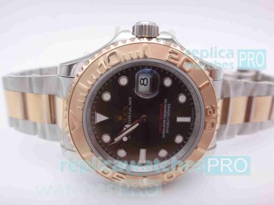 Rolex Yacht-Master Replica Two Tone Rose Gold 40 Watch Automatic